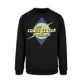 Kapuzenpullover F4NT4STIC "Herren Big Bang Theory The Comic Center -BLK with Basic Crewneck" Gr. XXL, schwarz (black) Herren Pullover Kapuzenpullover