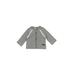 Burberry Jacket: Gray Jackets & Outerwear - Size 6 Month