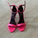 Nine West Shoes | Nine West Hot Pink Strappy Heels | Color: Pink | Size: 8