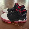 Nike Shoes | Nike Lebron 19 Low Basketball Shoes, Men’s Size 8 | Color: Black/Red | Size: 8