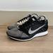 Nike Shoes | Nike Flyknit Racer Black White Running Sneakers Mens Sz 5.5 Wmns 7 526628 002 | Color: Black/White | Size: 7