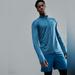 Nike Jackets & Coats | Nike Men's Running Blue Dri-Fit 1/4 Zip Jacket - Size (M) - Excellent Condition | Color: Blue | Size: M