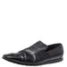 Gucci Shoes | Gucci Black Leather Slip On Loafers Size 43.5 | Color: Black | Size: 43.5