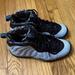 Nike Shoes | Nike Foams Size 5.5y | Color: Black/Gray | Size: 5.5b