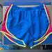 Nike Shorts | Nike Dri-Fit Blue, Pink And Green Gym Shorts | Color: Blue | Size: Xs