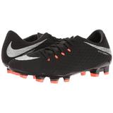 Nike Shoes | Nwot Nike Hypervenom Phelon Iii Fg Soccer Cleats | Color: Black/Silver | Size: 5b