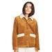 Madewell Jackets & Coats | Madwell Sherpa Lined Corduroy Swing Chore Coat | Small | Color: Brown/Gold | Size: S