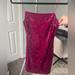 Urban Outfitters Dresses | Nwt Barbie Dark Pink Velvet Bodycon Dress From Urban Outfitters | Color: Pink | Size: M