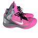 Nike Shoes | Nike Hyper-Quickness Women’s Basketball Shoe Size 9.5 Womens | Color: Pink/Silver | Size: 9.5