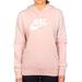 Nike Tops | Nike Ladies Club Fleece Pullover Hoodie | Color: Pink | Size: L