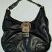 Michael Kors Bags | Michael Kors Mk Black Plaid Shoulder Bag Purse Satchel | Color: Black/Brown | Size: Os