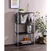 Delight Glass Tennos Bookshelf Metal in Black | 42 H x 24 W x 11 D in | Wayfair HHLAA-93197