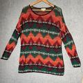 Ralph Lauren Sweaters | Denim & Supply Ralph Lauren Sweater Large Western Aztec Southwest Knit Pullover | Color: Green/Red | Size: L