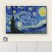 IDEA4WALL Vincent Van Gogh's Starry Night On Canvas by Vincent Van Gogh Painting Canvas | 12 H x 18 W x 1.5 D in | Wayfair CVS-STRYNGT-12x18x1.50