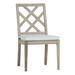 Summer Classics Haley Patio Dining Side Chair w/ Cushions Wood in Brown | Wayfair 294727+C265H4266N