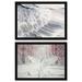 Latitude Run® Jeb Winged Set - Wrapped Canvas Print Paper in Gray/White | 15 H x 21 W x 0.8 D in | Wayfair 0C4574F09DCE46609303AFAB17902504