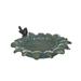 Winston Porter Natishia Birdbath Resin in Brown/Gray | 3.5 H x 12 W x 11.25 D in | Wayfair CCA33F1AB7324FEB95B460B769A894C2