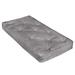 Full 6" Memory Foam Mattress - Latitude Run® Annique Size Futon Polyester in Gray | 75 H x 54 W 6 D Wayfair AFFDB95274234A7786DCCDD7B99DCA38