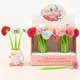 Stylo gel souple Kawaii Flower Pen belle et créative 1 PC