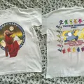 Rare!! T-shirt Vintage Unisex Blanc Grateful Frequency Summer Tour T Shirt 90S Rock Band Tee