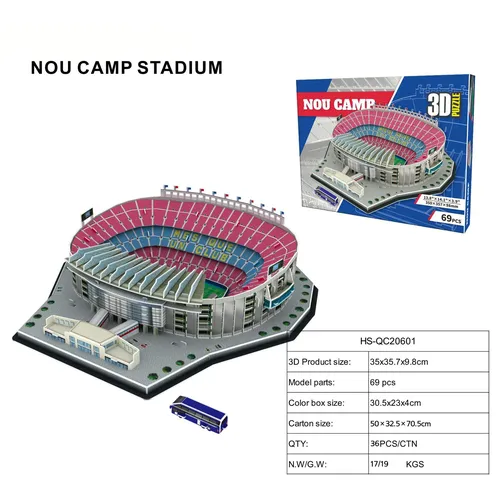 Fußball nicht Camp Station 3d Papier Puzzle DIY in Anfield Liverpool 3D Puzzle Modell Spielzeug