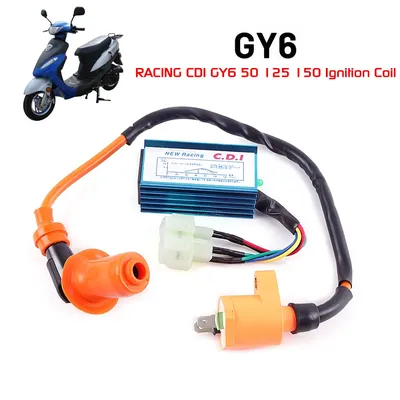 Racing CDI Gy6 50 125 150 Zündspule für Gy6 Scooter Moped 50cc 150cc/für Scooter Moped Performance