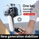Kardanische Stabilisator Selfie Stick Stativ für iPhone Android-Handy Handy LED Licht Handy halter