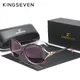 Kings even hd sonnenbrille polarisiert retro großer rahmen luxus brillen damen marke designer