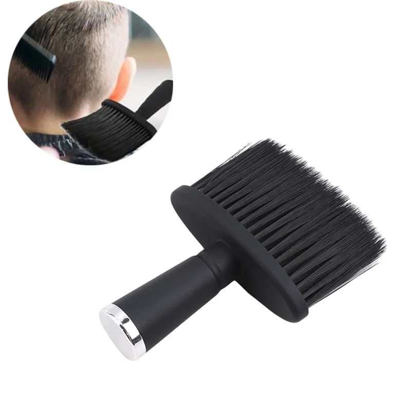 1 pz spazzola per capelli collo spolverino per il viso parrucchiere taglio dei capelli spazzola per la pulizia accessori per salone di barbiere strumento per lo styling per parrucchieri