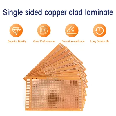 5/10PCS Einseitige PCB Prototyp Board 5X7CM 7x9CM 9x15CM DIY Universal Leiterplatten Kit Image