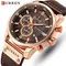 Top-Marke Luxus Chronograph Quarzuhr Männer Sport uhren Militär armee männliche Armbanduhr Uhr