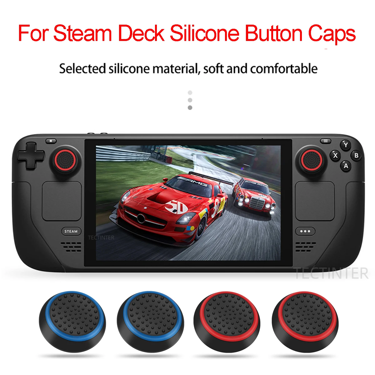 4Pcs Silikon Gel Daumen Griffe Abdeckung Für Sony PS3/PS4 Für XBOX One/360 Controller für PS4 Pro Slim Controller Für Steam Deck