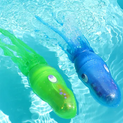 Crocichi Pool Spielzeug elektrische Tintenfisch Badewanne Spielzeug für Kleinkinder 3-4 Jahre