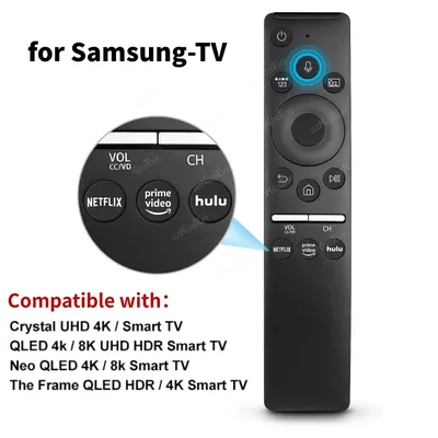 Ersatz-Sprachfernbedienung für Samsung Smart TV Universal BN59 Fernbedienung für alle Samsung-Fernseher mit Sprachfunktion QLED LED LCD