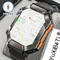 2024 neue militärische Outdoor-Männer Smartwatch Kompass GPS Track Wetter ai Stimme 120 Sport modi