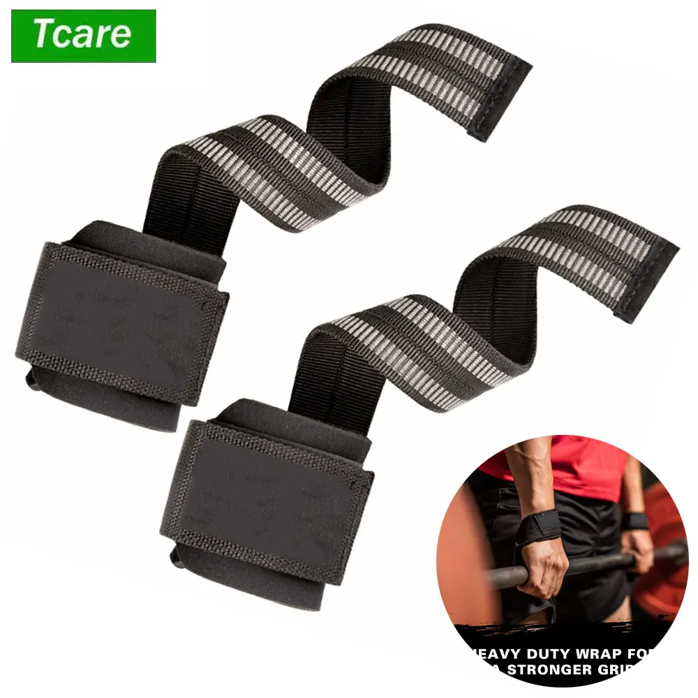 1 Paar Gewichtheben Hand Handgelenk Gürtel Fitness studio Hebeband Fitness Handgelenk Wrap Bodybuilding Hantel Lang hantel Übung Training Kraft