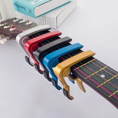 Gitarre Capo Für Akustische Klassische Elektrische Gitarre Aluminium Legierung Tuning Clamp Gitarre Zubehör String Instrument Clamp Fret