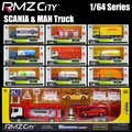 1/64 scania Mann Abschlepp wagen Müll anhänger LKW Öltanker Spielzeug auto Modell rmz Stadt