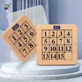 Sengso Nummer Puzzle Arrangement Spiel Lernspiel zeug Kinder Puzzle Spielzeug 3x3 4x4 Würfel