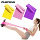 Yoga Pilates elastisches Widerstands band Fitness-Trainings band 150cm Fitness elastisches Gummi