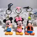 Disney Minnie Maus Schlüssel bund Silikon für Tasche Gänseblümchen Ente Mickey Schlüssel bund