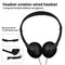 3,5 mm kabelgebundenes Stereo-Headset Bass Hi-Fi-Gaming-Headset für das MP3-Hören von Mobiltelefonen, Tablets