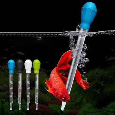 Aquarium Siphon verlängern Pipetten Aquarium Staubsauger einfaches Reinigungswerkzeug für Aquarium Image