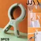 Jjyy 3pcs neues Design Kunststoff klammern zum Aufhängen der Stepp decke fest große Haushalt