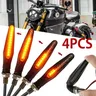 4Pcs indicatori di direzione per moto indicatori per moto indicatori di direzione per moto a LED