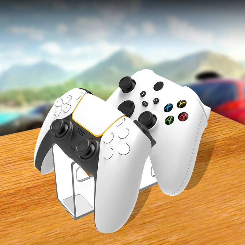 Dual Game Wireless Controller Display Ständer Halter für PS5/PS4/Xbox Serie S/X/Xbox ONE/ONE Slim/ONE X/Switch Pro Image