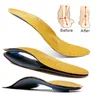 Soletta ortopedica per piedi piatti supporto per arco scarpe in pelle ortopedica suola per uomo