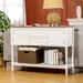 Console Table Sideboard Sofa Entryway Table with 2 Storage Drawers