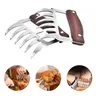 1pc Bear Claws Barbecue Fork Pull Shred maiale Shredde manuale morsetto per carne forchetta per