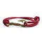 Braccialetti da uomo vintage con amo da pesca Accessori da uomo doppio strato Lucky Wine Red Braslet